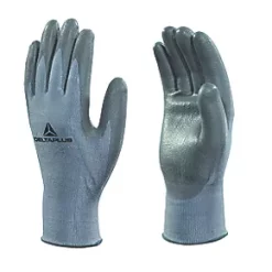 Delta Plus Venicut PU-Coated Palm Gloves Grey Large
