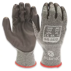 Tilsatec 58-2810 Gloves Grey/Dark Grey Small