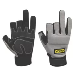 Stanley Performance 3-Finger Framer Gloves Grey Large