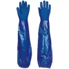 Delta Plus VE766 Chemical Gauntlet Blue Large 2 Delta Plus VE766 Chemical Gauntlet Blue Large -Work Gloves Sales 489FH P