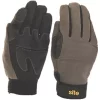Site 350 Full-Hand Performance Gloves Grey / Black Large