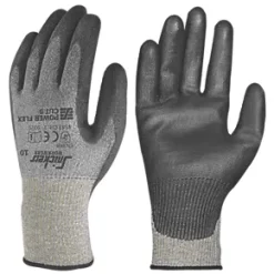 Snickers Power Flex Gloves Grey/Black Large