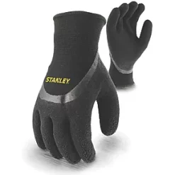 Stanley Winter Gripper Gloves Black Large
