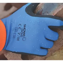 Showa 306 Gloves Blue/Black X Large 11 Showa 306 Gloves Blue/Black X Large -Work Gloves Sales 6387C A3