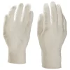 Vinyl Powder-Free Disposable Gloves White Medium 100 Pack -Work Gloves Sales 746HJ P