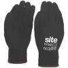 Site 340 Thermal Winter Work Gloves Black Medium