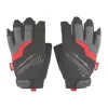 Milwaukee Fingerless Work Gloves Grey/Black Large