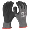 Milwaukee Dipped Gloves Grey Large -Work Gloves Sales 772PP P