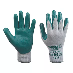 Showa 350R Nitrile Gloves Green X Large 4 Showa 350R Nitrile Gloves Green X Large - Image 2
