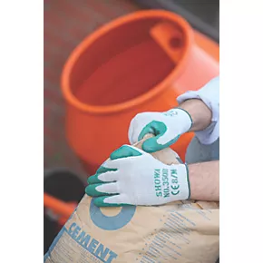 Showa 350R Nitrile Gloves Green X Large 5 Showa 350R Nitrile Gloves Green X Large - Image 3