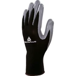 Delta Plus VE712GR Nitrile-Coated Palm Gloves Grey X Large